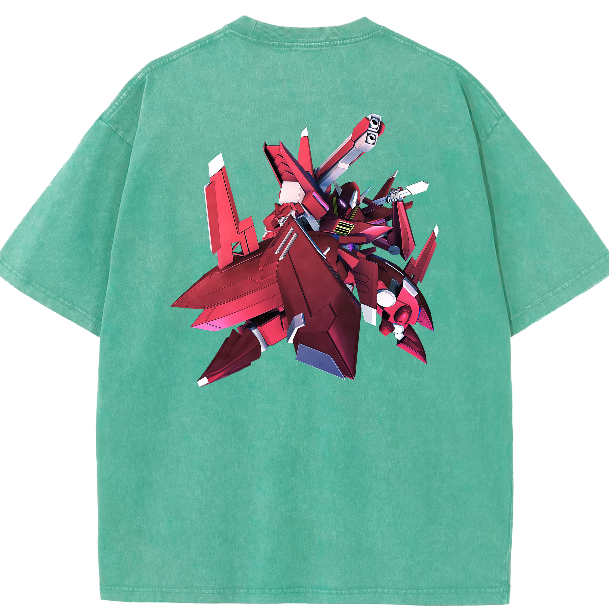 （画像用） 機動戦士ガンダム Mobile Suit Gundam 綿100% ヴィンテージ風 半袖Tシャツ（背面プリント）